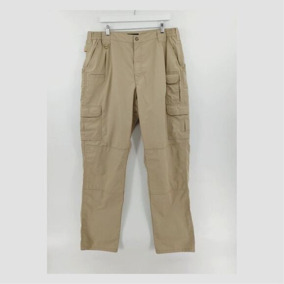 511 Tactical Pants Mens 40x36 Khaki Tactile Pro Ripstop Training Gorpcore - Picture 1 of 16